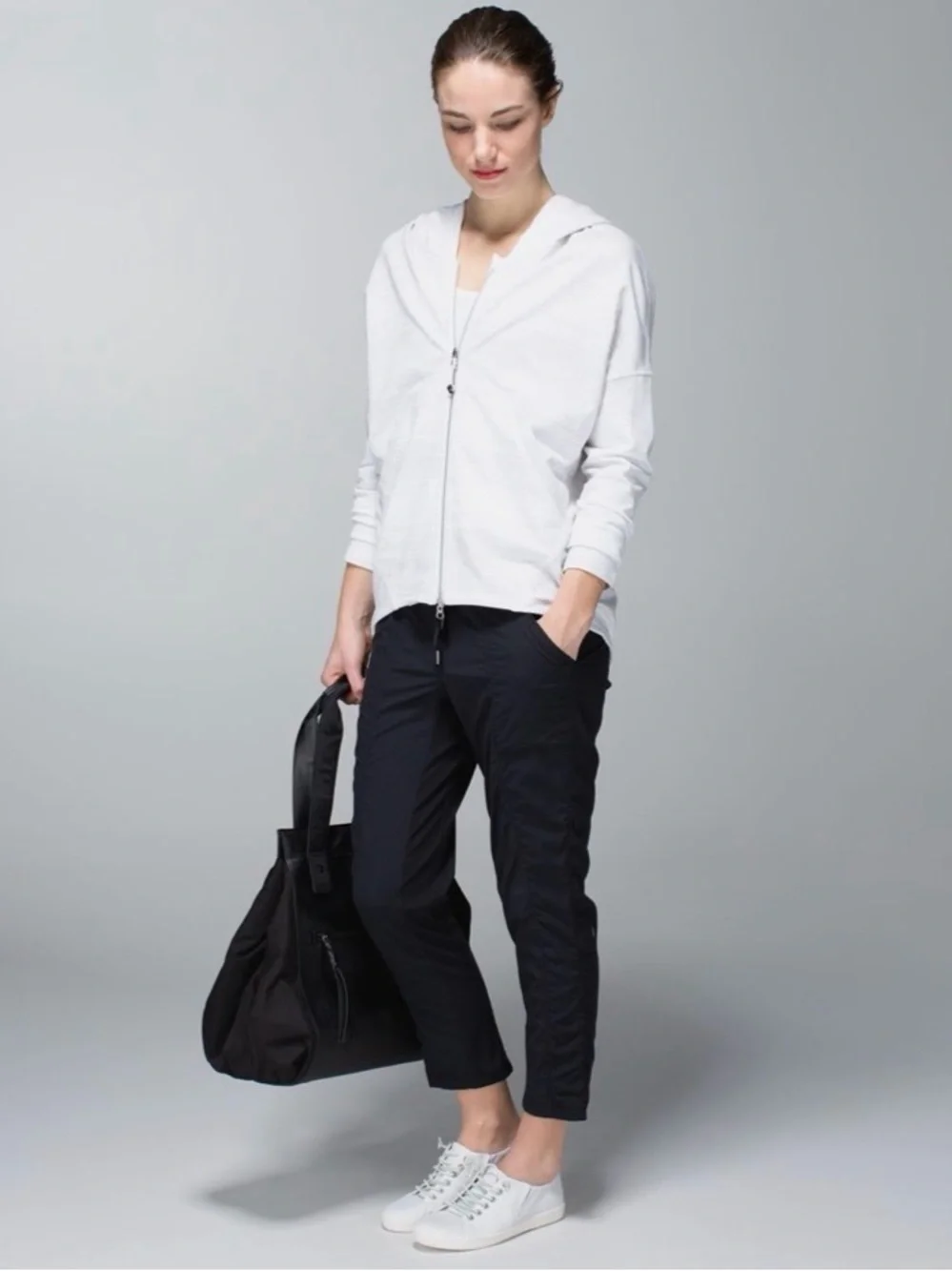 lululemon athletica cropped black